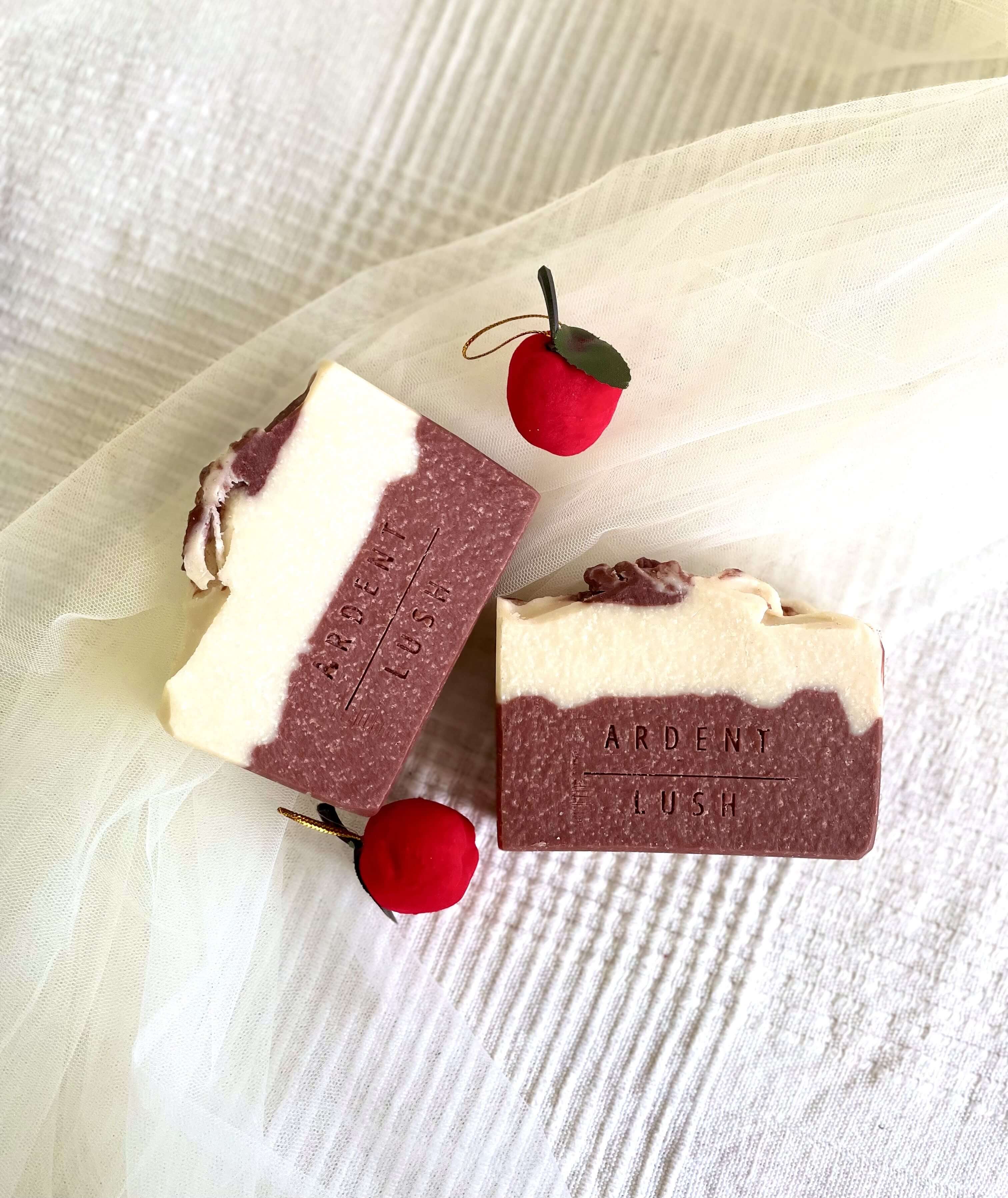 Frosted Berries handmade cold processed soaps