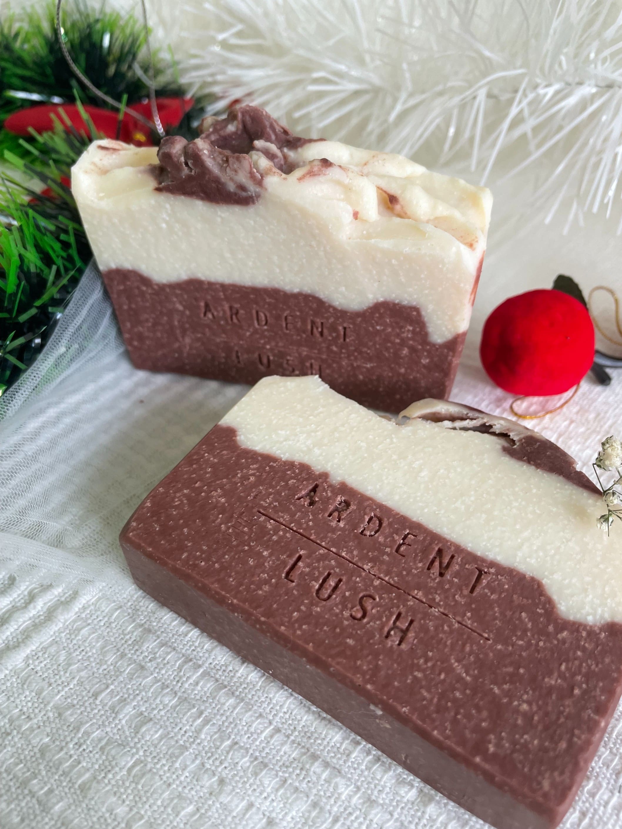Frosted Berries handmade cold processed soaps