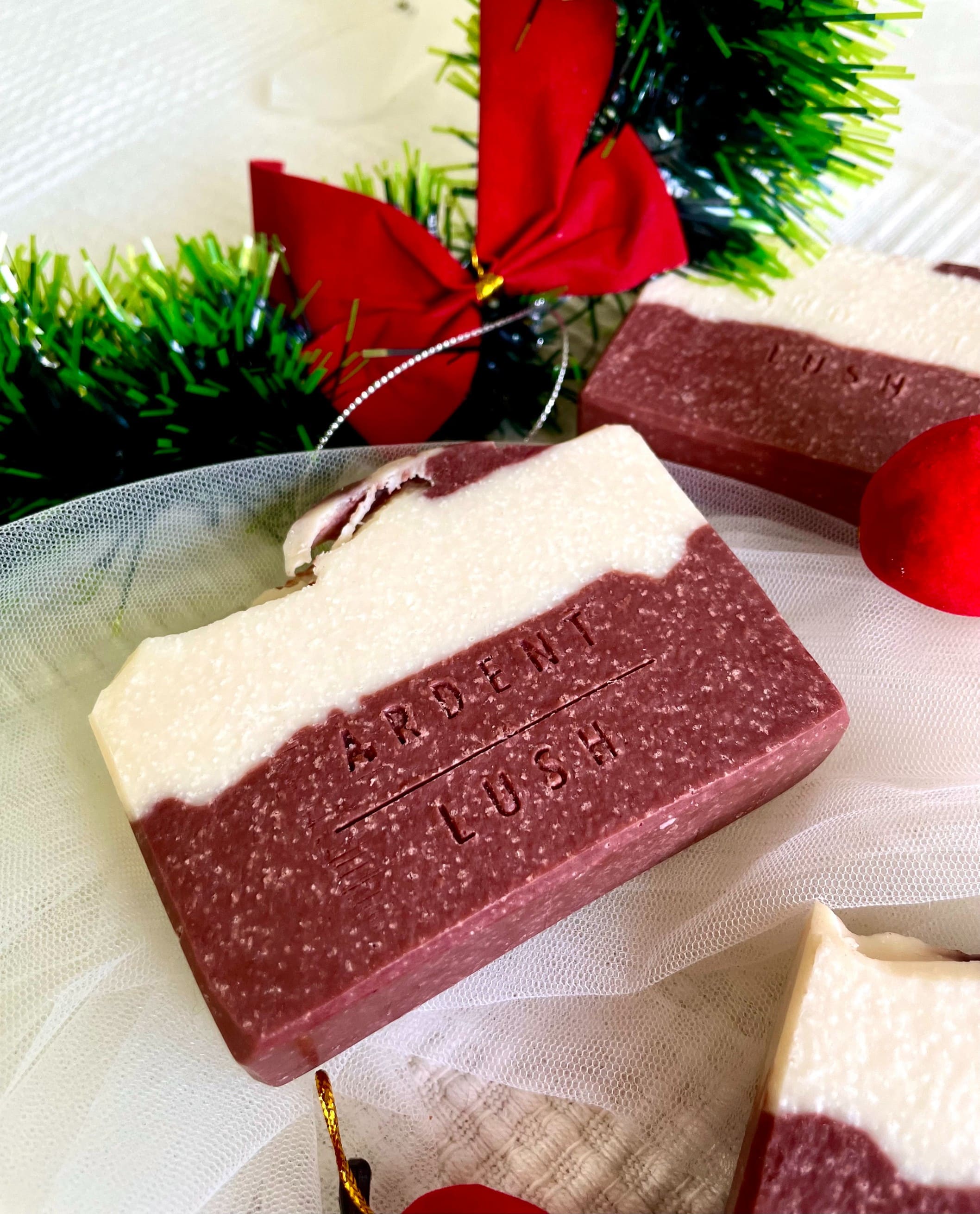 Frosted Berries handmade cold processed soaps
