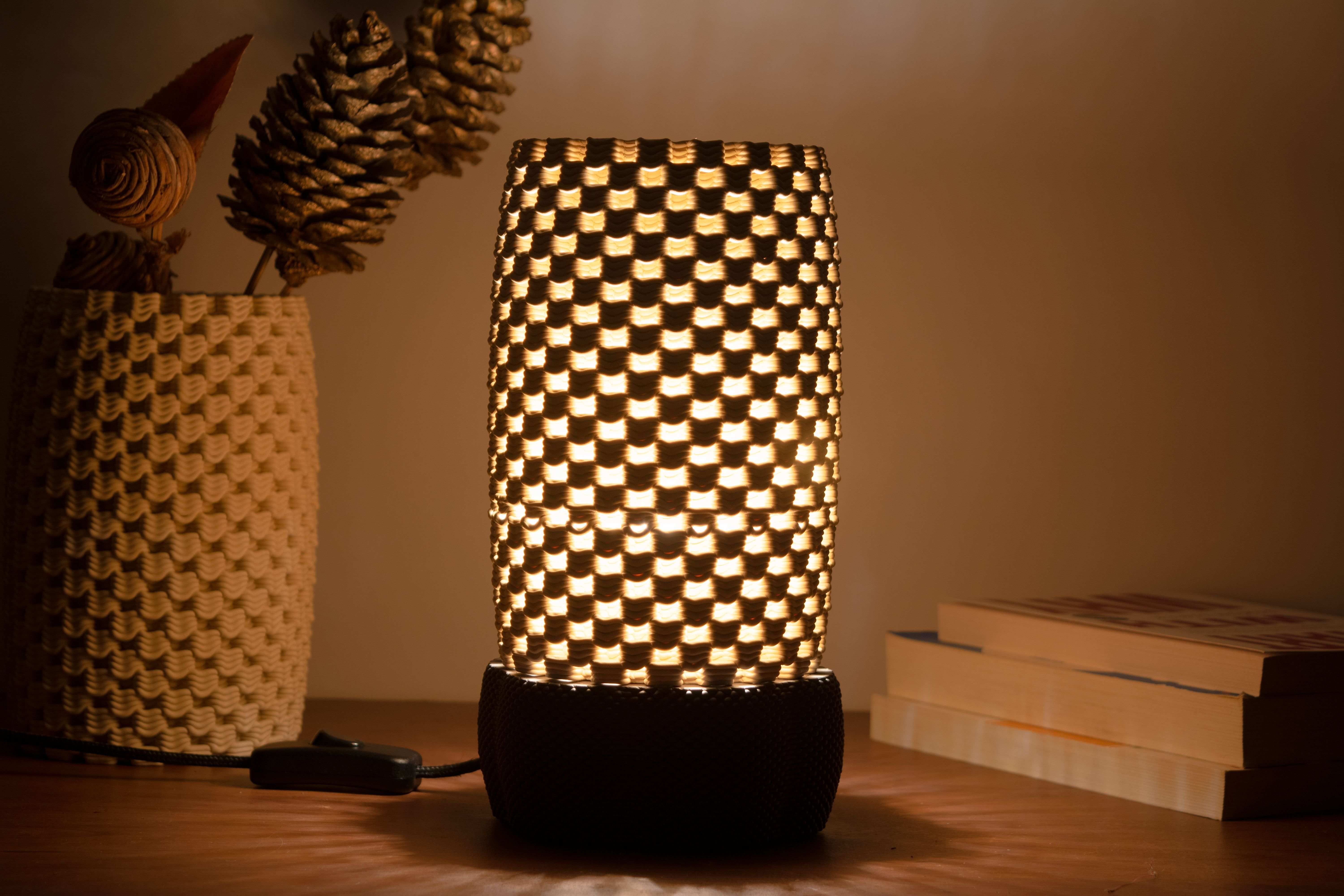 Textured – 3D Printed Lamp