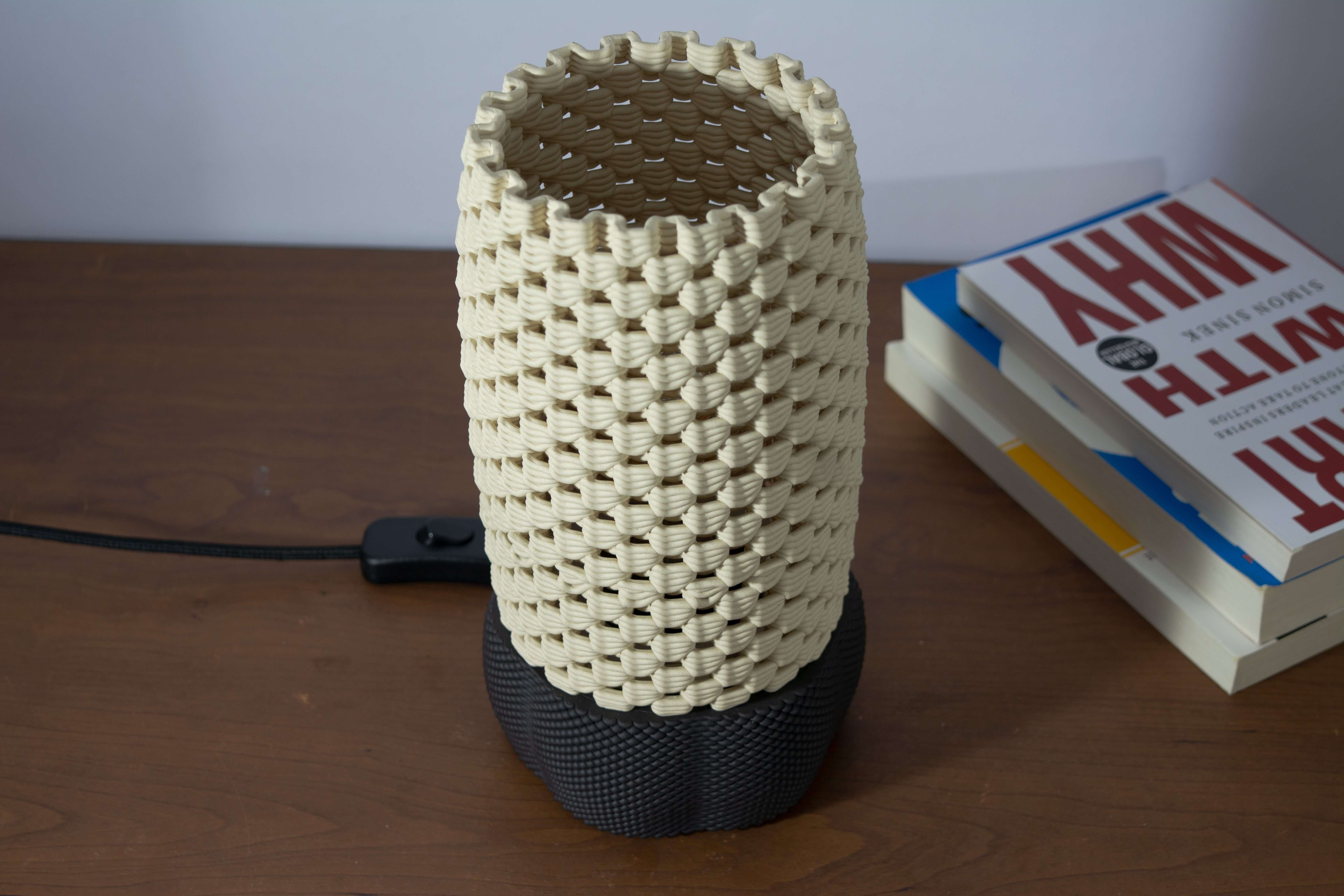 Textured – 3D Printed Lamp