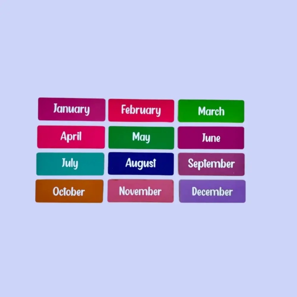 My First Learning Calendar for Kids – Days, Months, Weather & Time Educational Toy