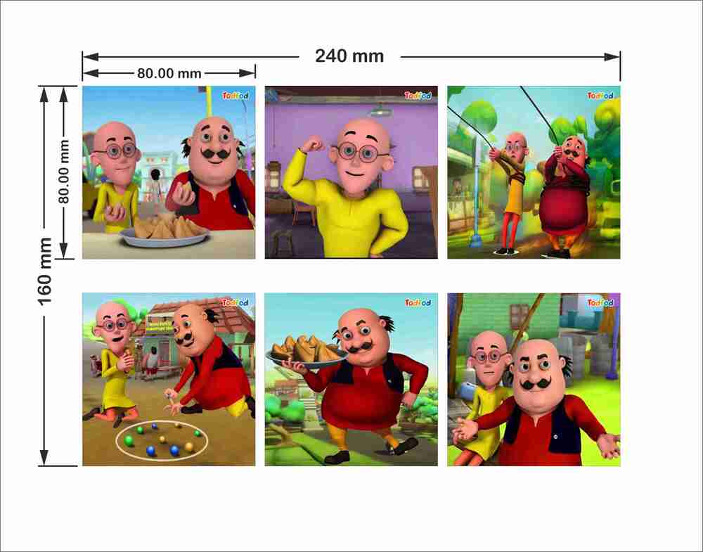 Todfod Wooden Jigsaw Puzzle - Motu Patlu