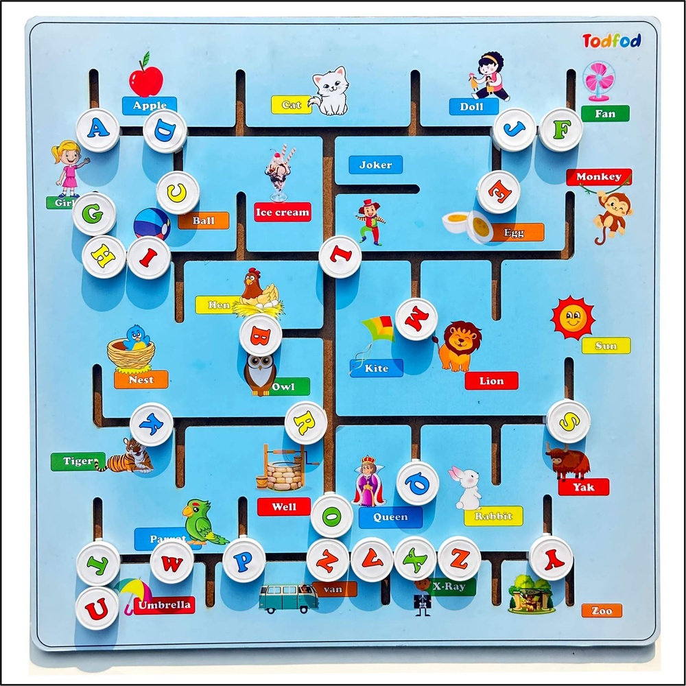 Todfod ABCD Maze Learning Toy