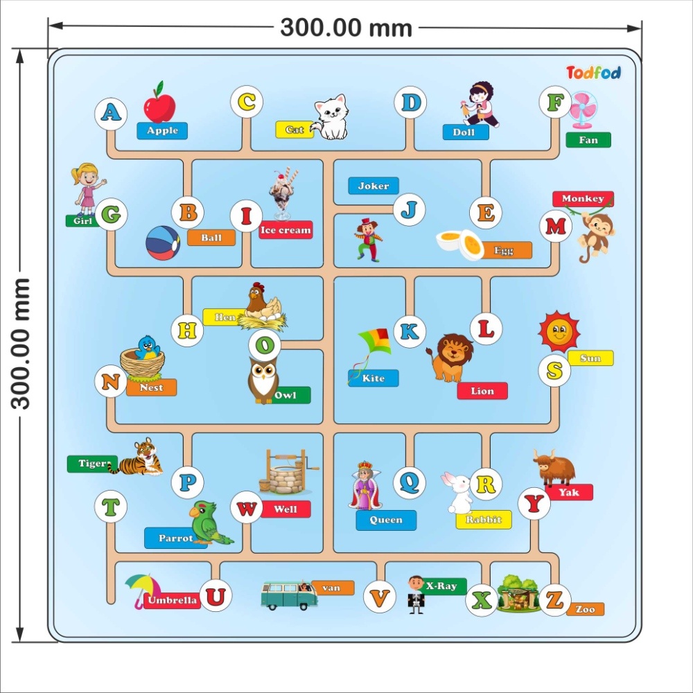 Todfod ABCD Maze Learning Toy
